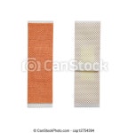 Plaster on white background. | CanStock