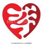 Red heart. | CanStock