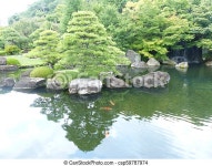 Reflections in the watwe. Reflections in the water. | CanStock