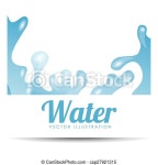 Water concept design, vector illustration eps10 graphic. | CanStock