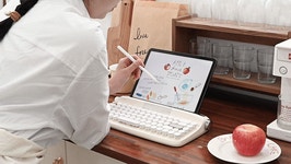 [누적 4.5억] 완벽한 성능의 충전식 레트로 키보드! 마우스도 준다고? by 주식회사 엑토