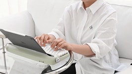 [누적 4.5억] 완벽한 성능의 충전식 레트로 키보드! 마우스도 준다고? by 주식회사 엑토