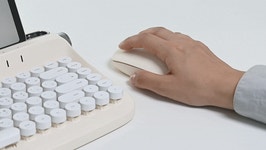 [누적 4.5억] 완벽한 성능의 충전식 레트로 키보드! 마우스도 준다고? by 주식회사 엑토