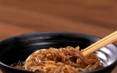 [29Kcal]곤약 냄새와 칼로리를 쏙 뺀! 발효해 쫄깃한 콩비지 곤약면 by 주식회사 맛다이