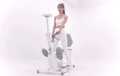 3단 합체 홈트 머신! 공간활용 극대화 3in1 홈트기구 [로잉 바이크] by 주식회사 포스코마