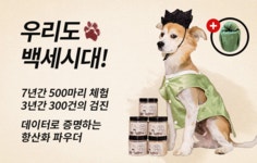 [효과검증]견주가 수의사 닦달해서 만든 필수 항산화 장수보감(전액기부)