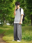 もく|ユニクロのTシャツ・カットソーを使ったコーディネート - WEAR