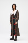 WizWid Printed Georgette Maxi Dress - Multicolour