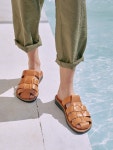 WizWid 공식정품 NO.1063 MICHAEL SLIDE_TAN (남여공용)