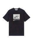 WizWid [MSGM] 남성 그래픽 반팔티 블랙 MGM17MRTS235BK