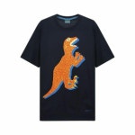 WizWid PAUL SMITH 폴스미스 M2R OllR FP22O2 22 다이노소어 숏 슬리브 티셔츠 TMG519815 1672916929