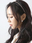 RACOHA | Colory pop hairband 컬러리팝 한줄 큐빅 럭셔리 헤어밴드 Colory pop hairband 컬러리팝 한줄 큐빅 럭셔리 헤어밴드