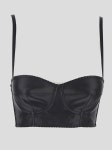 WizWid Dolce  Gabbana SS23 Dolce  Gabbana Short Satin Marquisette Corset Top F7ZH3TG9826N0000 F7ZH3T G9826 N0000