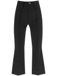 WizWid Ganni pinstripe cropped pants F7081