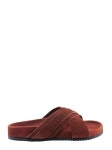 WizWid Tom Ford FW22 TOM FORD MENS J1299TLCL046U7086 BROWN SUEDE SANDALS Sandals J1299TLCL046U7086 J1299TLCL046U7086