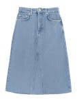 WizWid 가니 Ganni denim midi skirt J1289