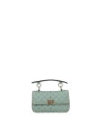 WizWid 발렌티노 가라바니 Handbags rockstud spike Leather Green Teal 304028