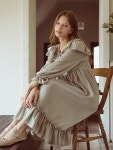BALCONY in SUITE | [4551-BCFHO] 샤를 원피스 Olive green [4551-BCFHO] 샤를 원피스 Olive green