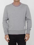 톰 브라운 Grey cotton jumper MJT401A_J0055_055
