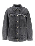가니 Ganni denim maxi jacket J1312