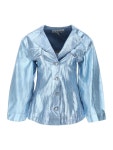 가니 Ganni foil denim jacket J1365