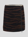 GANNI | 가니 Ganni Animal Print Mini Skirt F8364099 가니 Ganni Animal Print Mini Skirt F8364099