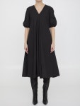 GANNI | 가니 Long dress in cotton F8826_099 가니 Long dress in cotton F8826_099