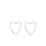 SAF SAFU | [해외배송] 23FW 사프 사푸 이어링 Jewellery Safsafu BIG HEART EARRINGS TRANS NEUTRALS NEUTRALS [해외배송] 23FW... 