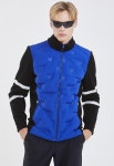 NEVERMINDALL | VOVO핫멜팅 KNIT 다운 자켓_NM03WJC301BL VOVO핫멜팅 KNIT 다운 자켓_NM03WJC301BL
