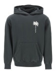PALM ANGELS | 팜 엔젤스 SS24 Palm angels the palm hooded sweatshirt with PMBB058S24FLE004 팜 엔젤스 SS24 Palm angels the palm... 