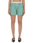 GANNI | 가니 SS24 STRIPED SHORTS F8925_879 가니 SS24 STRIPED SHORTS F8925_879