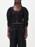 GANNI | [해외배송] 24SS 가니 셔츠 F8797 099 Black [해외배송] 24SS 가니 셔츠 F8797 099 Black
