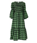 GANNI | [해외배송] 23SS 가니 미디 원피스 F7537 484 GREEN [해외배송] 23SS 가니 미디 원피스 F7537 484 GREEN