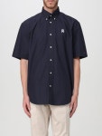 BROOKSFIELD | [해외배송] 24SS 브룩스 필드 반팔 셔츠 202AR041 0176 Blue [해외배송] 24SS 브룩스 필드 반팔 셔츠 202AR041 0176 Blue