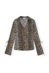 GANNI | [해외배송] 24FW 가니 셔츠 F9305859 PATTERNED [해외배송] 24FW 가니 셔츠 F9305859 PATTERNED