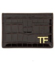 TOMFORD | 톰 포드 FW24 CARD HOLDER WITH LOGO S0466_LCL395X1B087 톰 포드 FW24 CARD HOLDER WITH LOGO S0466_LCL395X1B087