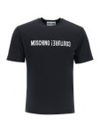 MOSCHINO | 모스키노 FW24 t-shirt with embroidered lettering J0703 7041 모스키노 FW24 t-shirt with embroidered lettering J0703 7041