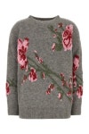 BLUMARINE | [해외배송] 24FW 블루마린 스웨터 2M490A F9141 FROST GREY DAHALIA R [해외배송] 24FW 블루마린 스웨터 2M490A F9141... 