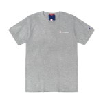 CHAMPION | [챔피온] 클래식 그래픽 스몰로고 크루넥 반팔 티셔츠 스몰그레이 [챔피온] 클래식 그래픽 스몰로고 크루넥 반팔 티셔츠 스몰그레이