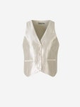 SIMKHAI | [해외배송] 24SS 심카이 긴팔 티셔츠 224 2162 PShell Polyester V NECK [해외배송] 24SS 심카이 긴팔 티셔츠 224 2162... 