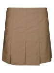 GANNI | [해외배송] 24FW 가니 숏 스커트 F9563 Tiger s eye 177 [해외배송] 24FW 가니 숏 스커트 F9563 Tiger s eye 177