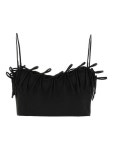GANNI | [해외배송] 24FW 가니 민소매 티셔츠 F8675099 Black [해외배송] 24FW 가니 민소매 티셔츠 F8675099 Black