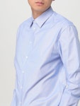 EM000195TE10956 F9024 Light Blue 엠포리오 아르마니 FW24 Emporio Armani Mens Shirt EM000195TE10956 F9024 Light Blue
