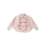 LOUISE MISHA | 24FW 키즈 플라워 켈라 케이프 블러쉬 C0081 BLUSH 24FW 키즈 플라워 켈라 케이프 블러쉬 C0081 BLUSH