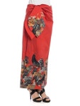 STELLA JEAN | [해외배송] 17SS 스텔라진 롱 스커트 71J5511300 Red [해외배송] 17SS 스텔라진 롱 스커트 71J5511300 Red