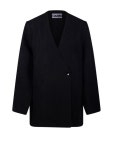 GANNI | [해외배송] 24FW 가니 수트 자켓 F9395 099 BLACK [해외배송] 24FW 가니 수트 자켓 F9395 099 BLACK