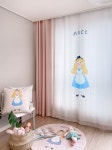 drawingAMY | 이상한 나라의 앨리스 커튼 이상한 나라의 앨리스 커튼