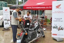 혼다, 도서 지역 혼다 모터사이클 무상 점검 서비스 실시