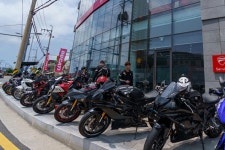 두카티, 남부산점 오픈 기념 시승행사 성료