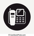 Phone icon. | CanStock